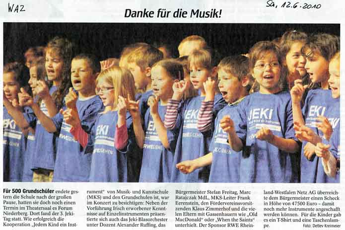 Danke für die Musik